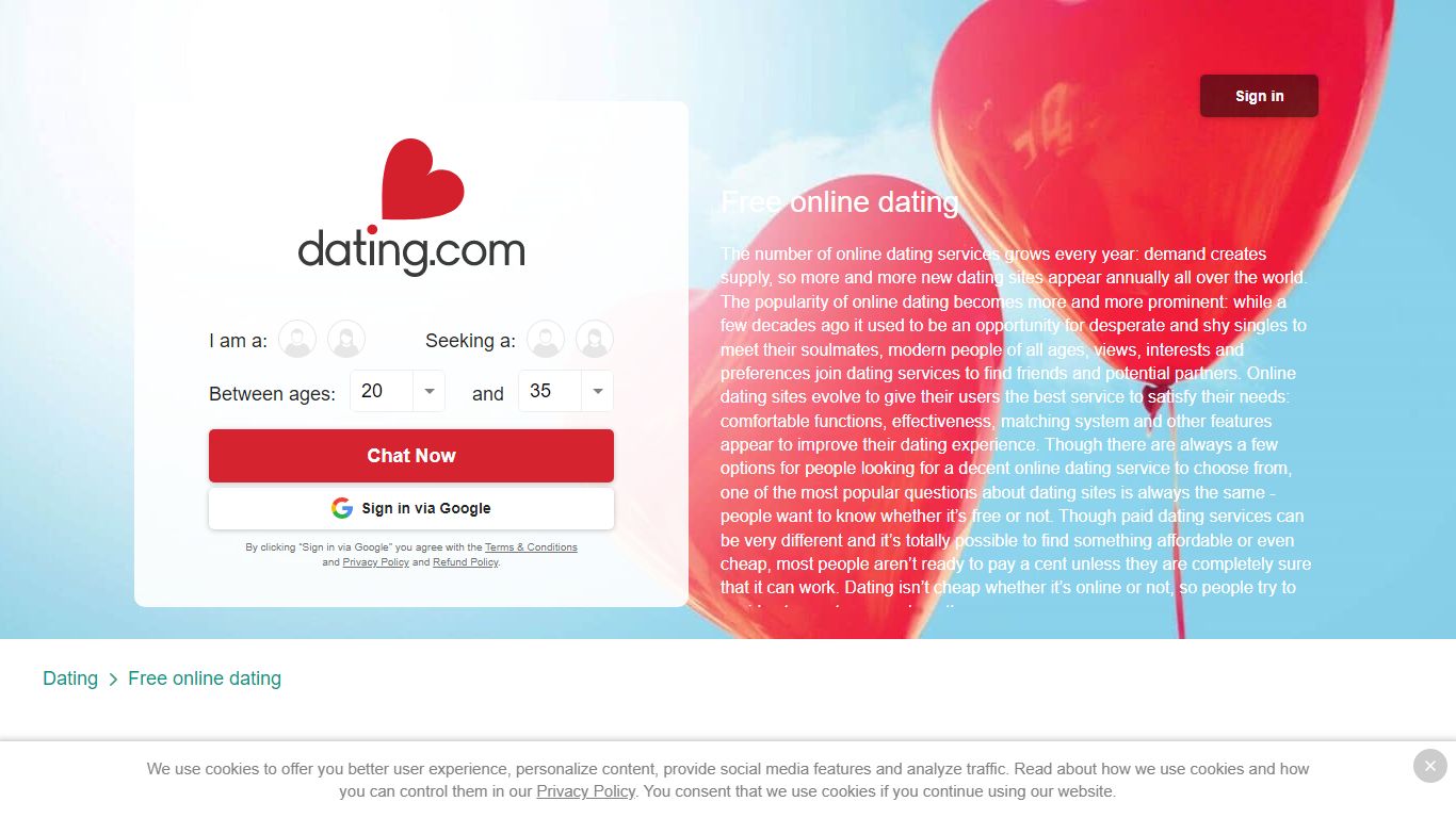 Date online for free: How to meet love online for free - Dating.com