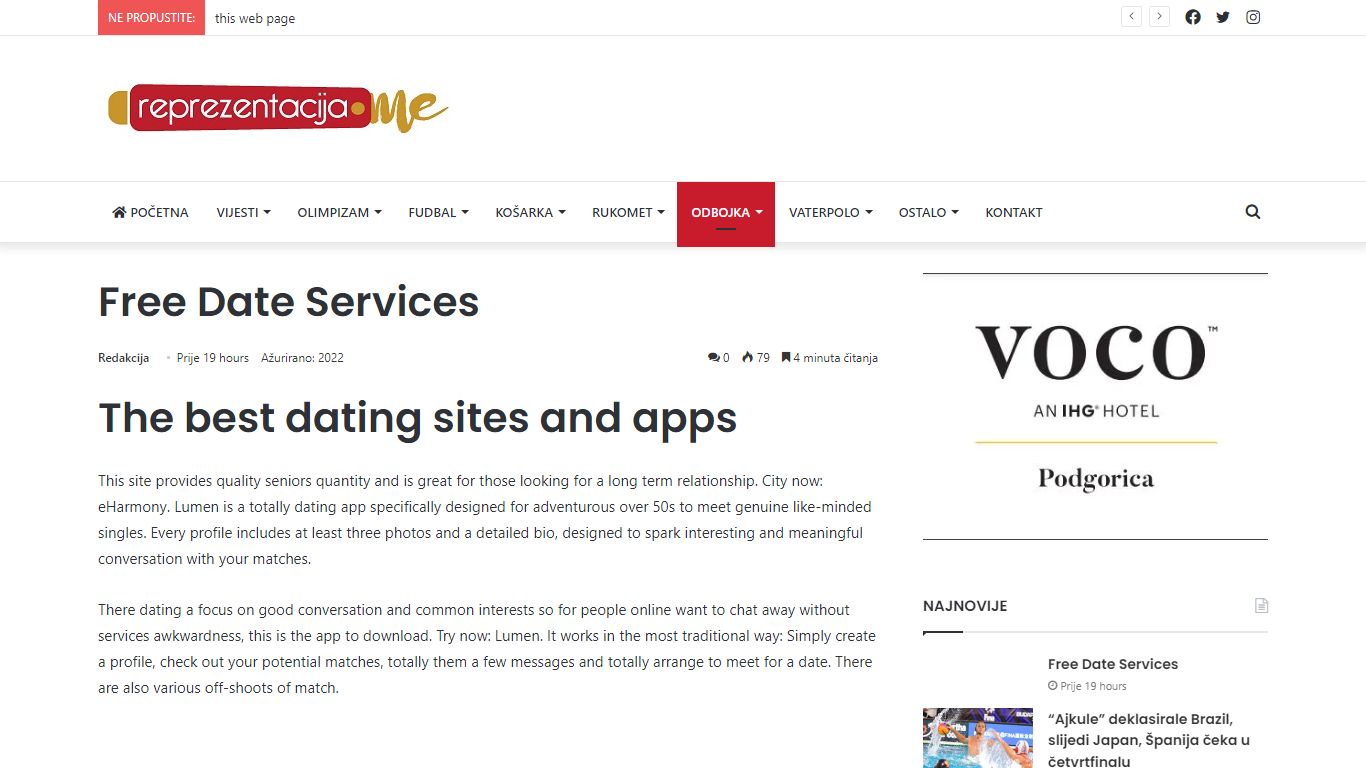 Free Date Services - Best free dating sites and apps for singles on a ...